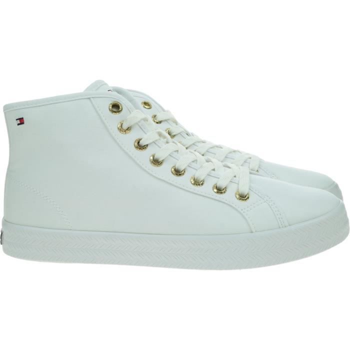 basket blanche tommy hilfiger femme