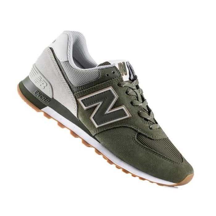 New balance 574 grise et verte discount