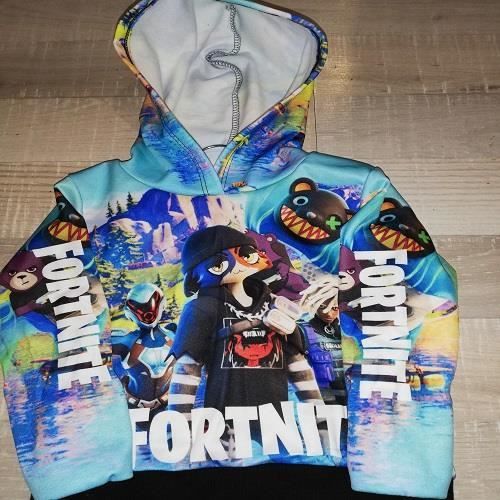 Sweat Fortnite 12 ans bleu Cdiscount Pret a Porter