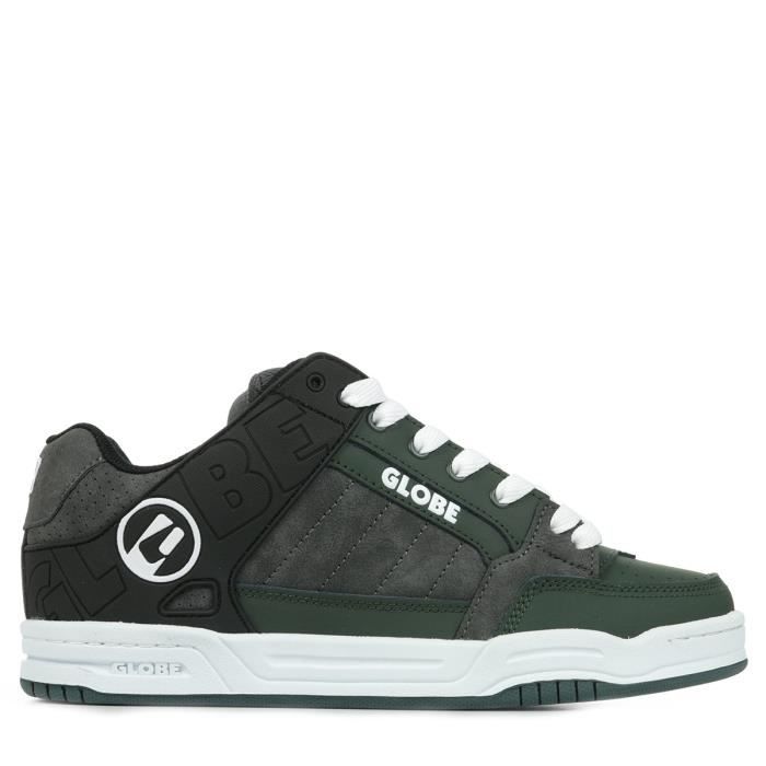 Skateshoes Globe Tilt Homme Forest black white Lacets