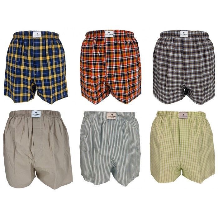 Bill Tornade Lot de 6 cale ons tiss s en coton Fantaisie