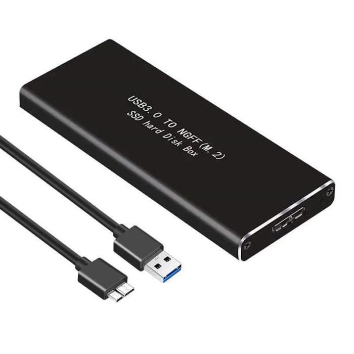 Disque Dur Externe SSD M.2 SATA/NGFF -USB 3.0- 2 To M.2 Disque Dur Portable  de Bureau Portable Disque Dur Solide - Cdiscount Informatique