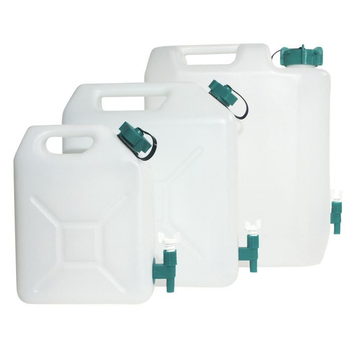 JERRYCAN PLASTIQUE ALIMENTAIRE SANS ROBINET