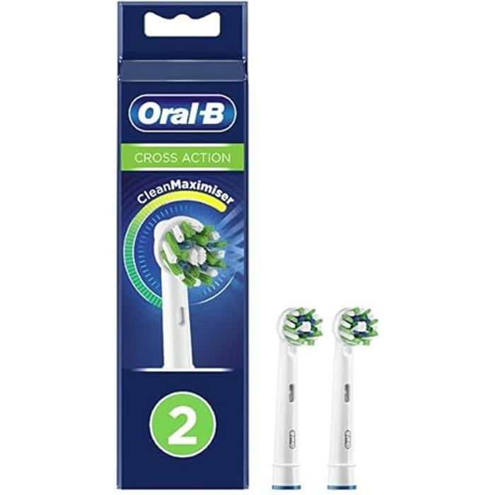 Têtes de brosse de remplacement - ORAL-B - Clean Maxi MisA CrossAction - 6 pièces - Multicolore - Adulte