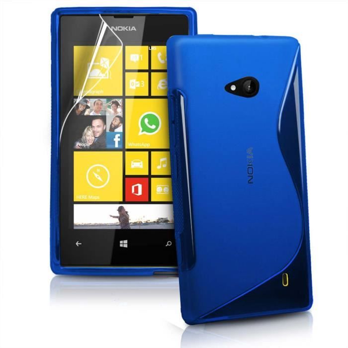 Coque Silicone Rigide TPU Bleu Marine Pour Microsoft Lumia 650 - Protection Anti-choc Et Style Discret