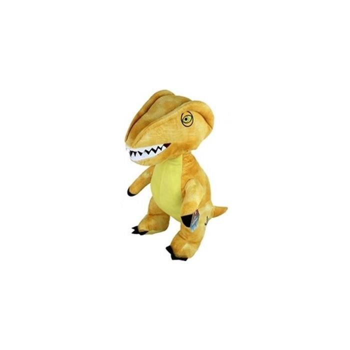 Peluche Geante T Rex Jaune 53Cm Jurassic World Dinosaure