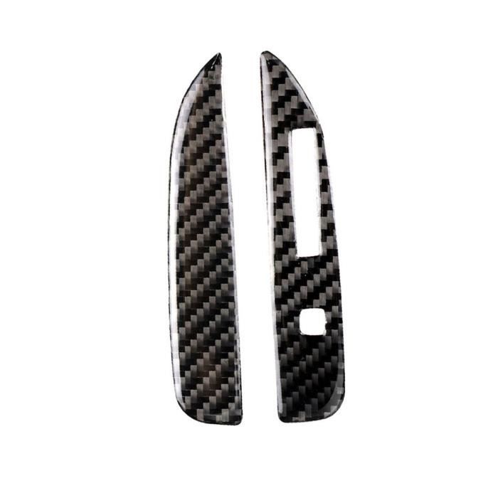 Autocollants De Décoration Intérieurs En Fibre De Carbone, Levier De Vitesse De Voiture, Panneau De Base, Garniture, Cadre, Couverture, Accessoires, BMW Série 3 F30 2013-2018