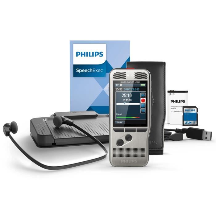 Philips Pocket Memo DPM7700 Enregistreur vocal 200 mW - vue 2