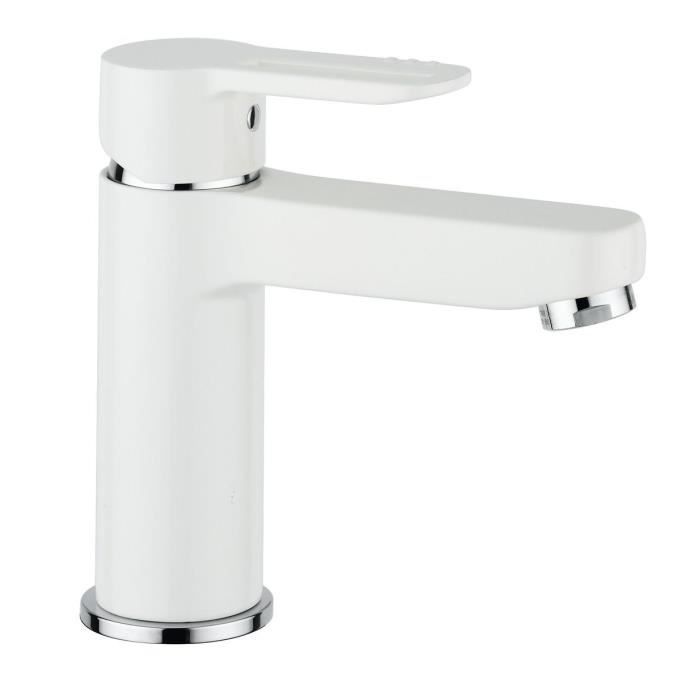 Nobili Mitigeur De Lavabo Avec Vidage New Road Blanc Achat Vente Robinetterie Sdb Mitigeur Lavabo Nobili Nr Blc Cdiscount