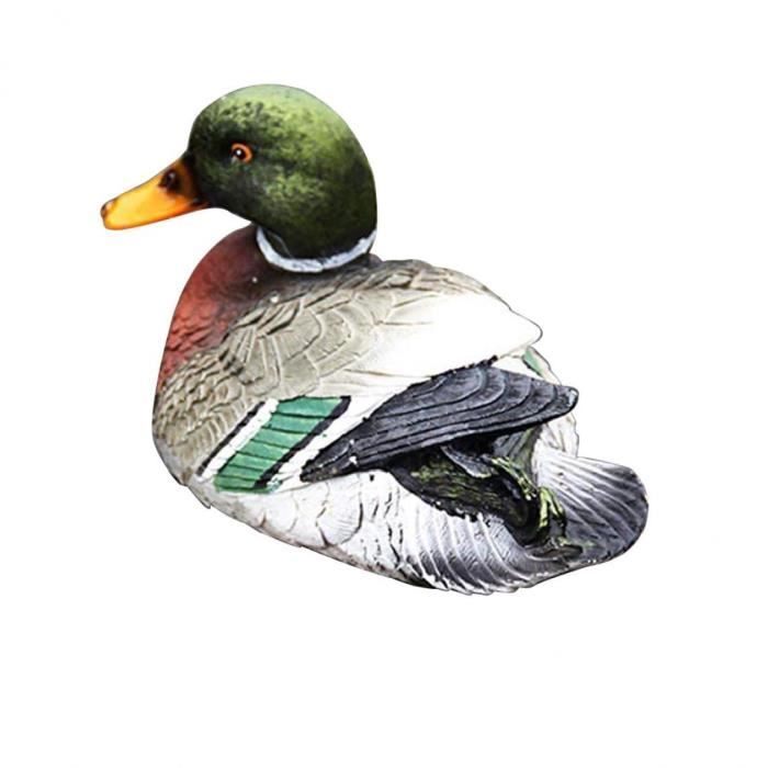 Ornement étang Mandarin Duck Statue Statue Pond Ornement Duck Sculpture