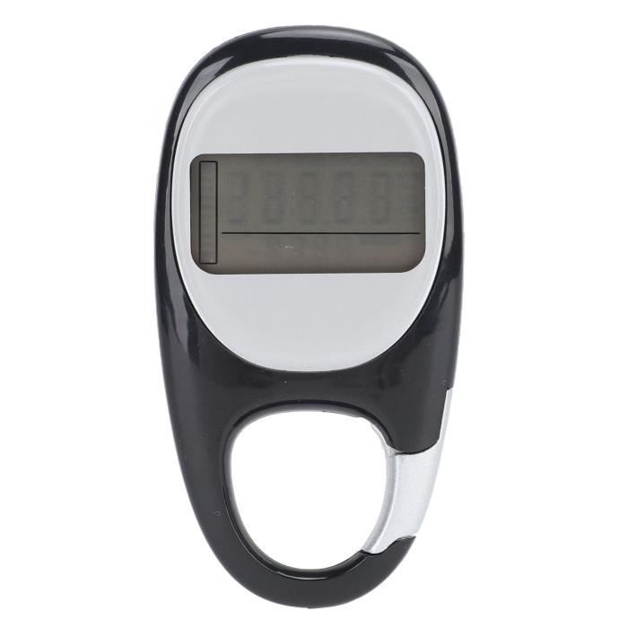 Podomètre 3D Compact – Compteur De Pas Pour Marche, Course, Randonnée Et Entraînement