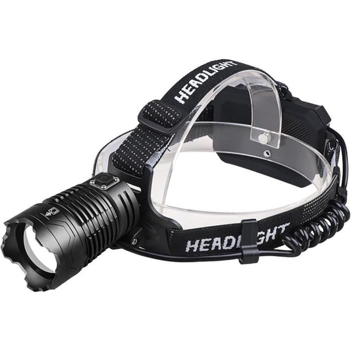 Lampe Frontale Xhp360, Lampe Frontale Étanche Type C 36 Core 2800 ...