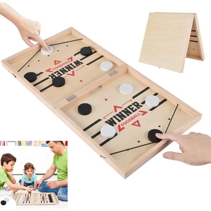 Jeu de société sling puck fast hockey sur table +3ans