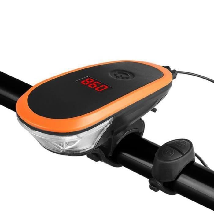 ECLAIRAGE POUR CYCLE Phare de VéLo Rechargeable USB avec 3 Modes éTanche Facile à Installer ECLAIRAGE POUR CYCLE Phare de VéLo Rechargeable USB avec 3 Modes éTanche Facile à Installer