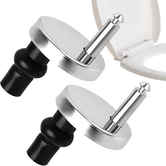 CAUTIOUS 4PCS Fixation Abattant WC, Kit De Fixation Pour Abattant WC