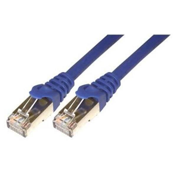 MCL Cordon de brassage - RJ45 CAT 6 F/UTP - 2 m - Bleu