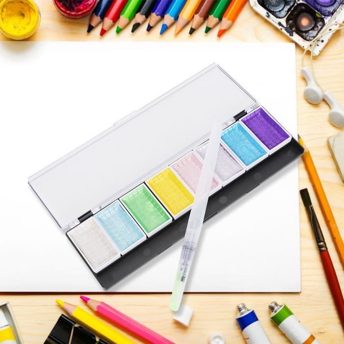 Coffret de Peinture Aquarelle Nacrée Feilebird 24 Couleurs - Style National