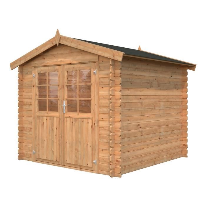 abri de jardin en bois 9m2 cdiscount