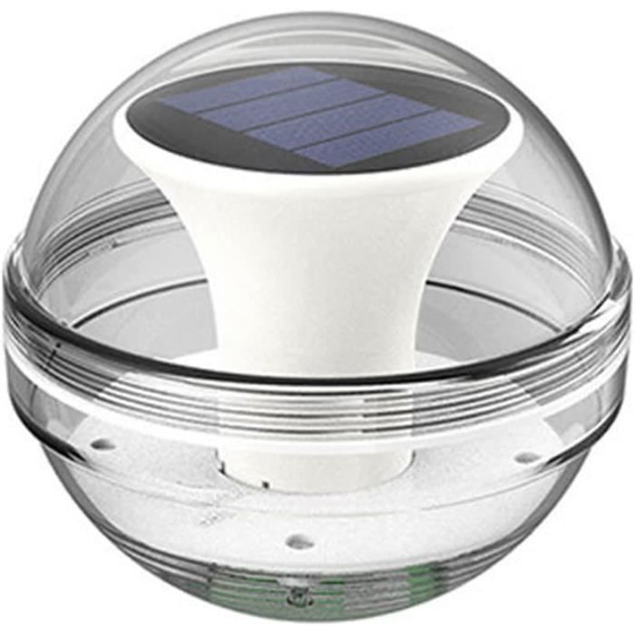 Lot De 10 Lanternes Flottantes Pour Décoration Extérieure - Blanc Avec Bordure Dorée - Bougies Incluses