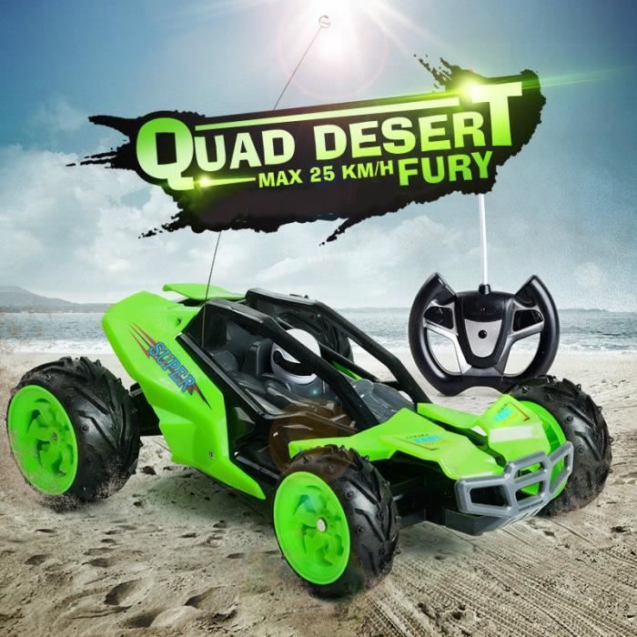 course de voiture telecommandee tout terrain