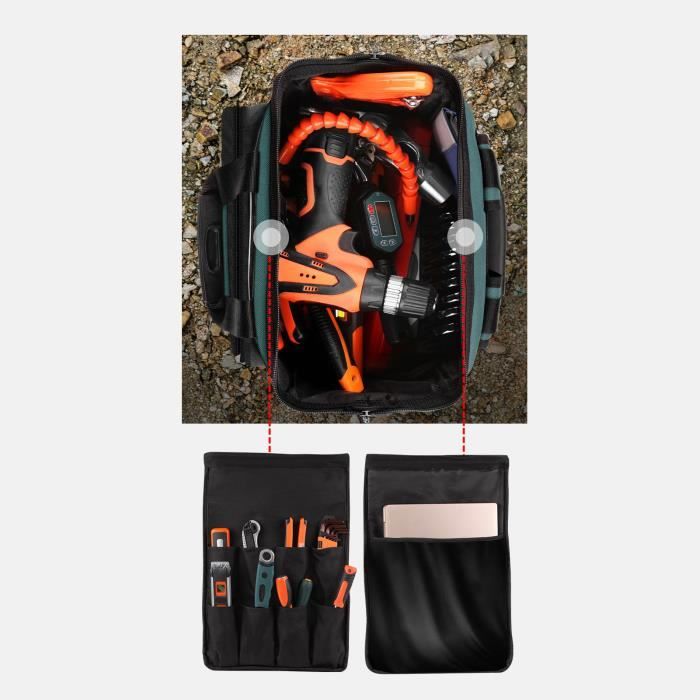 VGEBY Sac Banane Homme Poches Multiples Oxford Pour Running Velo - Bagagerie