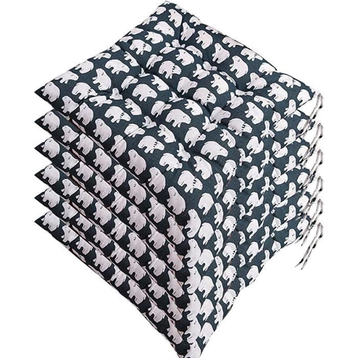 BLISSWALK Lot De 3 Coussins De Chaise D'extérieur Touffeté/en Osier Pour Meubles De Terrasse Par Tous Temps, 111,8 X 48,3 X 12,7 Cm, Bleu Ciel