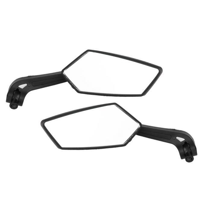 Lot De 2 Housses De Rétroviseur Voiture - Protection Contre Le Gel Et La Pluie - Tissu Oxford - Noir