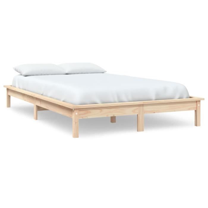 Tête De Lit 160x104 Cm Bois Massif De Pin à Prix