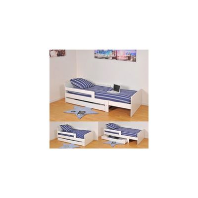 Lit évolutif Flow White-Oak (140 x 70 cm) - Pour Bébé