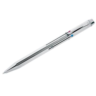 Wedo Stylo Télescopique Chromé 90 Cm – Pointeur Présentation Avec Clip Et Mine Multicolore