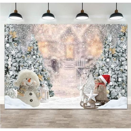 Luminora 2,1 X 1,5 M Toile De Fond Motif Maison En Pain D'épices De