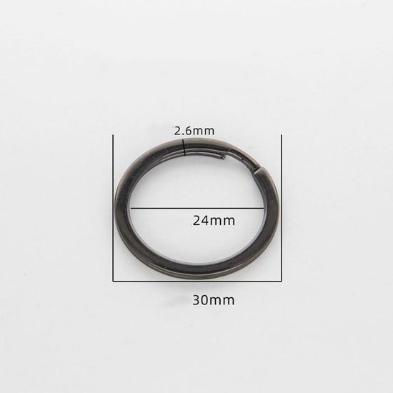 Lot De 5 Mousquetons à Vis En Aluminium - 75x40x6 Mm, 13 G - Pour Hamac, Randonnée, Camping, Porte-Clés - 10