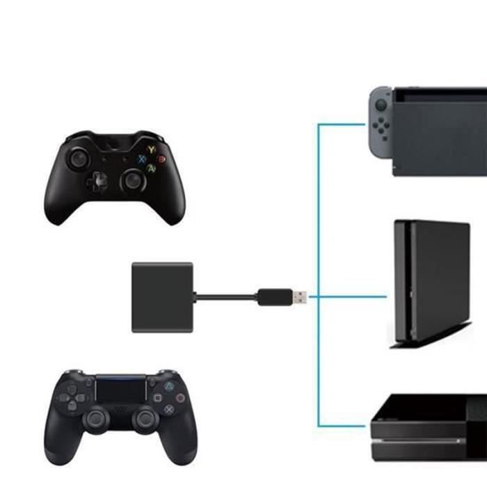 Convertisseur Clavier Souris pour PS4 et Nintendo Switch - Noir - Cdiscount  Jeux vidéo