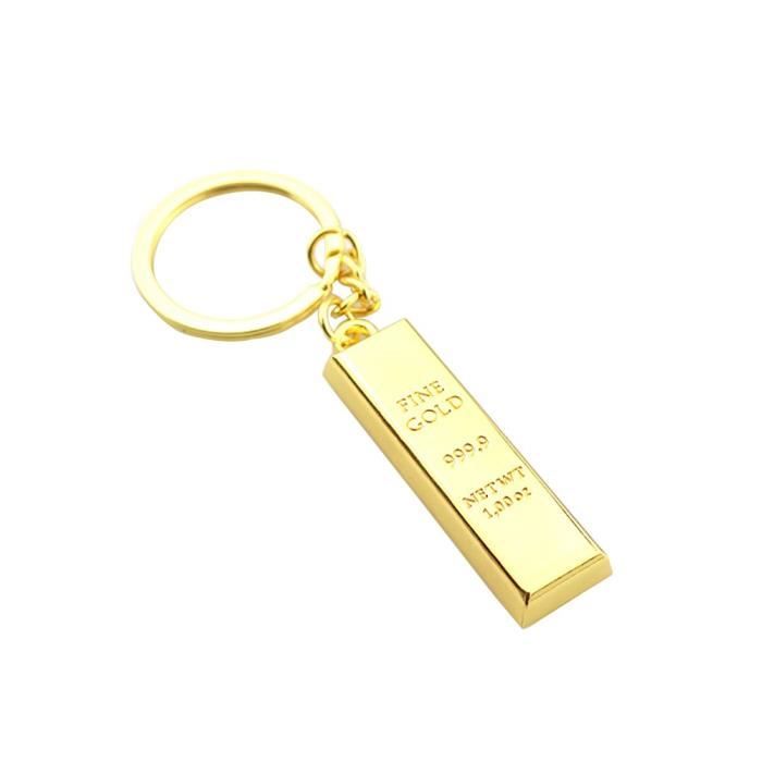 Porte-clé Lingot d'or