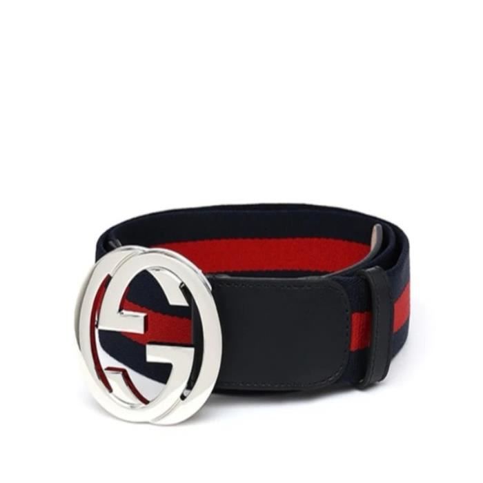 Gucci Interlocking G Pure Web Belt Green Red Black Couleurs