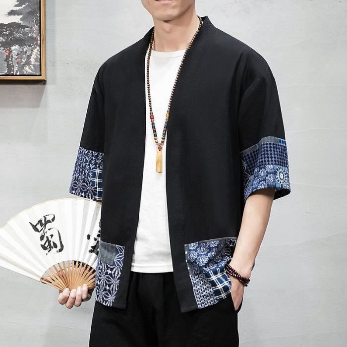 Kimono streetwear homme outlet