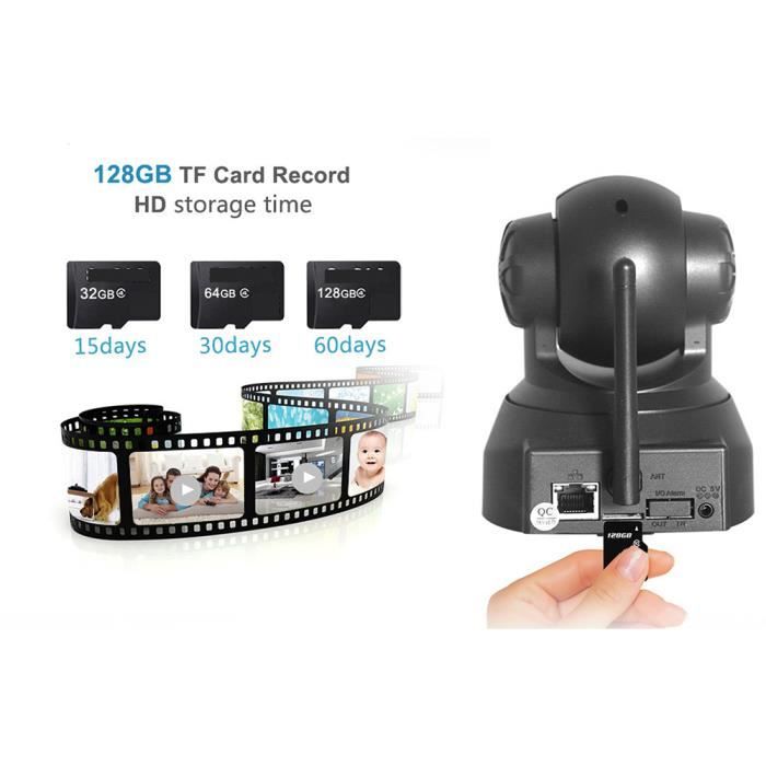 Sricam SP012 IP Cam ra de S curit 720P Wifi H.264 Wireless PT