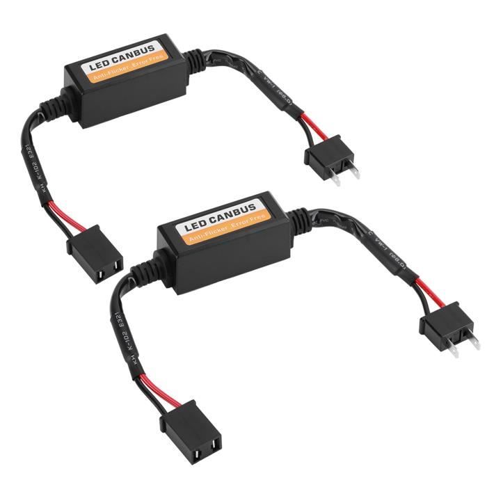 2 Décodeurs LED 1157 – 5W, 12-24V – Résistance Anti-scintillement – Compatible Canbus – Pour Ampoules LED