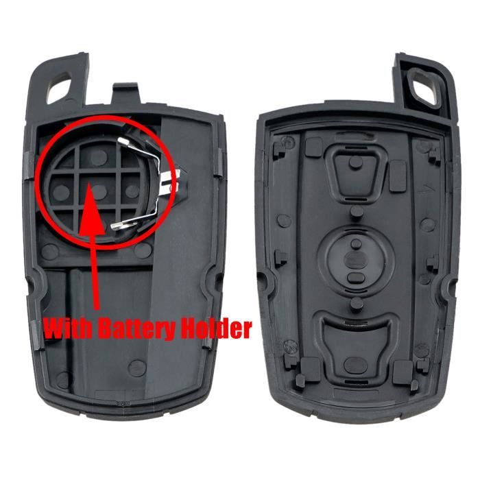 TECART Coque De Clé Pour BMW E90 E92 E93 En TPU Souple