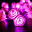 ILOVEDIY 2.5 M/ètres 20-LED Guirlande Lumineuse Forme de Fleurs Rose rose