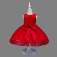 Robe Enfant en bas âge enfants bébé filles robe de bal florale robe de princesse robe de soirée vêtements-2