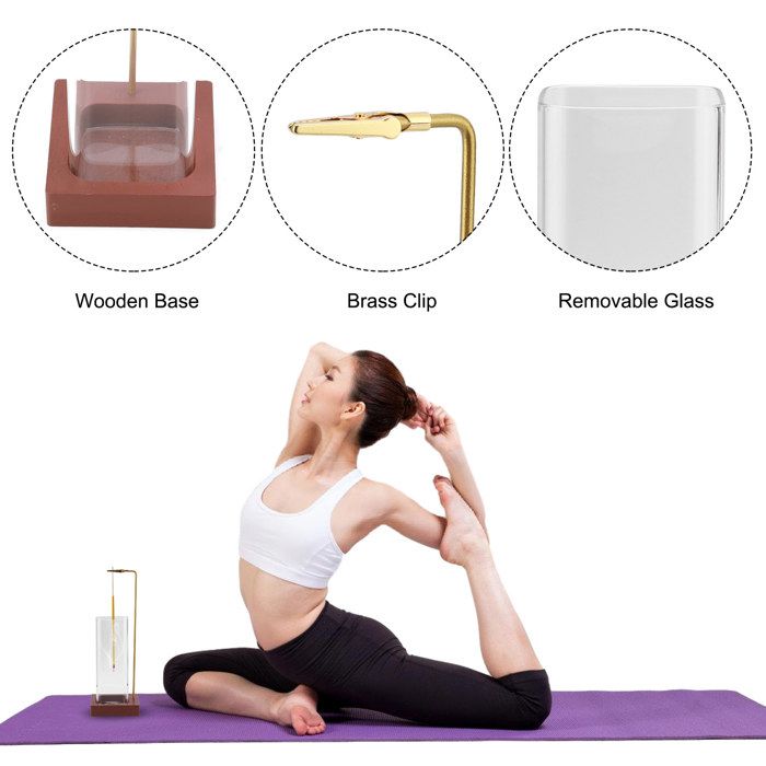 Porte-encens En Bois à L'envers Pour Bâtons Avec