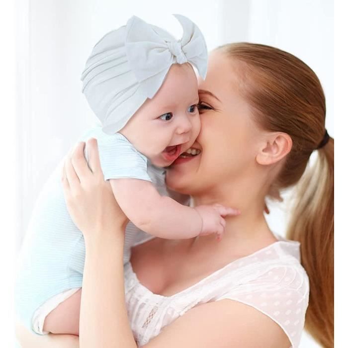Bébé nouveau-né fille bandeaux infantile Turban enfant en bas âge cheveux  accessoires Nylon coton bandeau cheveux bande mignon Kwaii doux chouchous