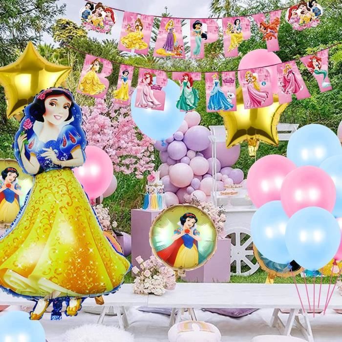Pack Anniversaire Complet Reine des neige – Décoration Premium – Nuage de Fête Pack Anniversaire Complet Reine des neige – Décoration Premium – Nuage de Fête