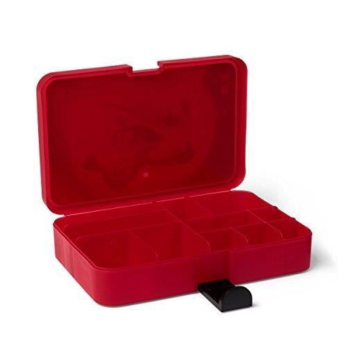 Boîte de tri LEGO Ninjago, Boîte de rangement - conteneur à 11  compartiments, rouge transparent 40841733 - Cdiscount Jeux - Jouets