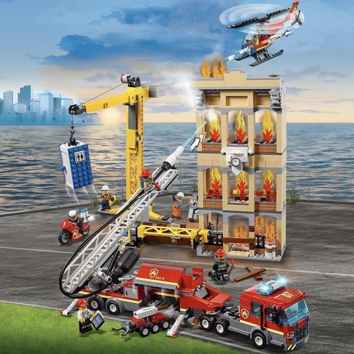 LEGO® City - Le Camion des Pompiers - Cdiscount Jeux - Jouets