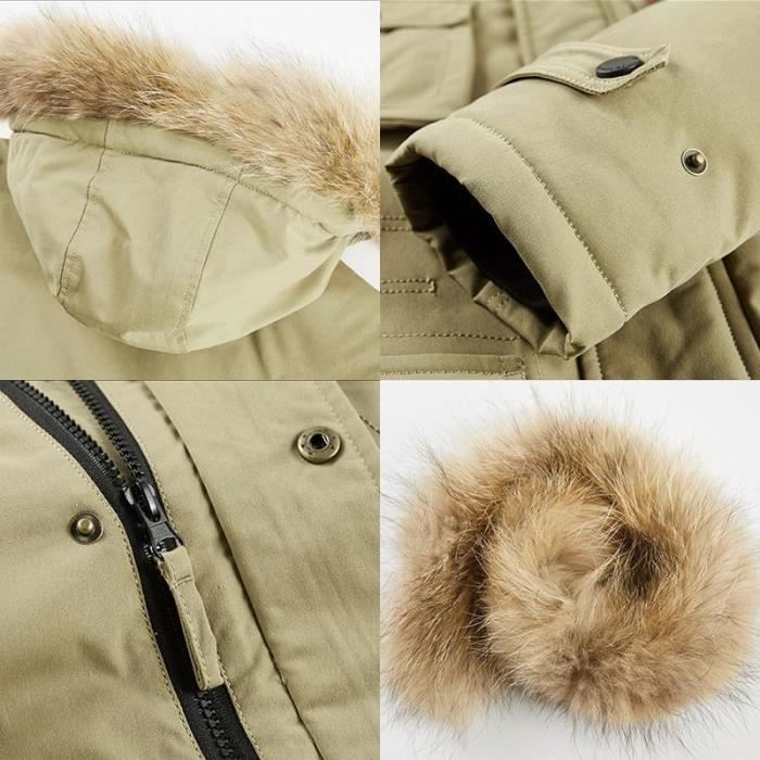 Foweknow Gilet sans manches pour femme - Veste moelleuse en fourrure - Veste d'hiver élégante et chaude