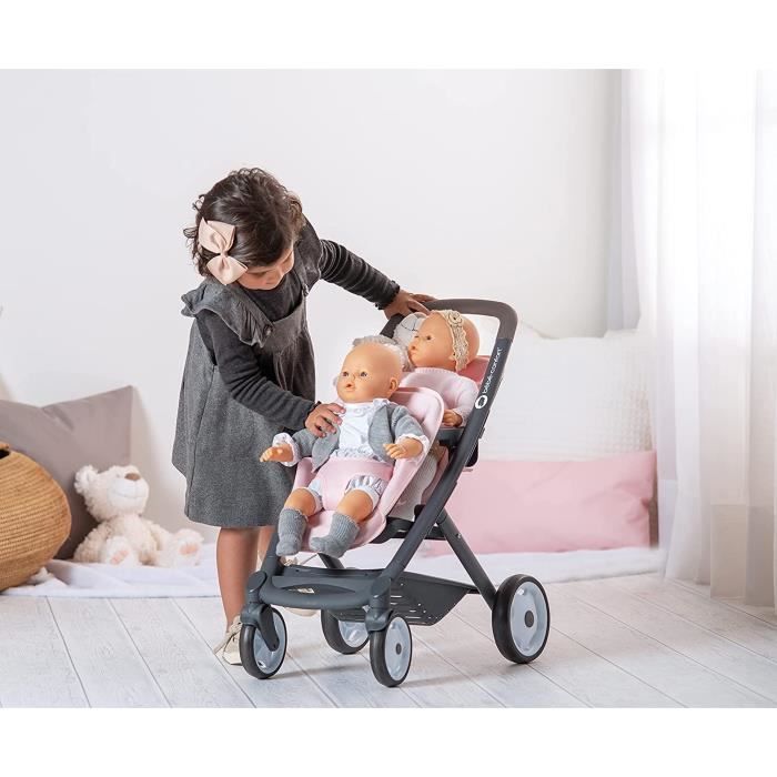 Poussette Maxi-Cosi 3 en 1 - Smoby - Nacelle amovible - Roues  multidirectionnelles - Cdiscount Jeux - Jouets