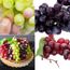 Jessicadaphne 1 pcs Artificielle Fruits Raisins en Plastique Faux Décoratif Fruits Réaliste Maison De Mariage Partie Jardin Décor Mini Simulation Fruits