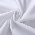Beige 140*140cm -YRYIE – nappe rectangulaire de Table, couleur unie, blanc, 100% Polyester, pour salle à manger, taille personnalisé-3